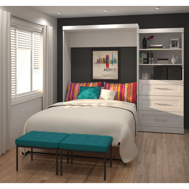 Brayden Studio® Walley Storage Murphy Bed & Reviews Wayfair